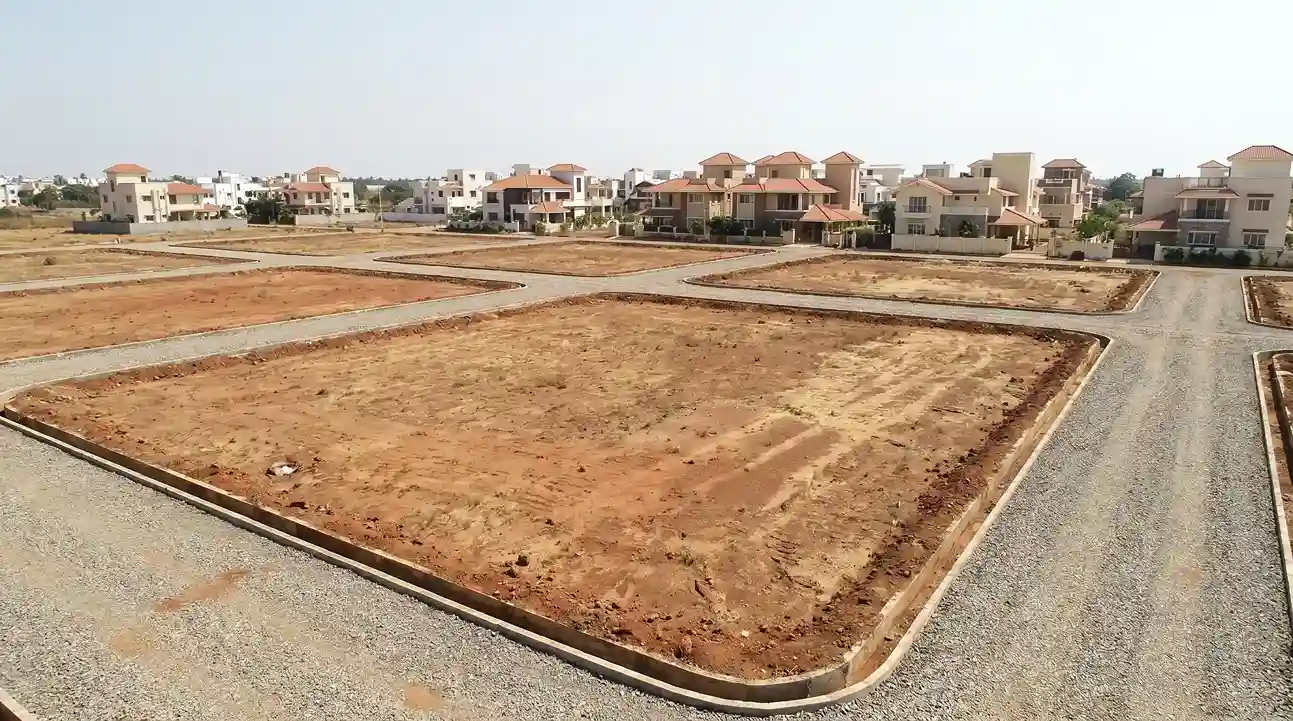 Villa plots in Duvvada for independent living