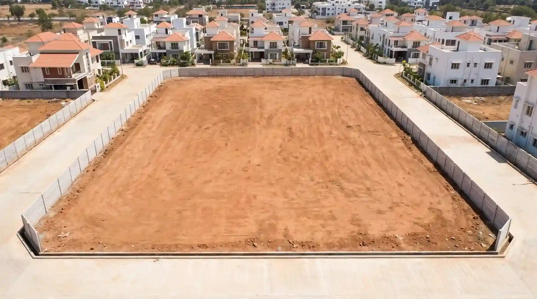 Elite Layout Planning Behind Villa Plots in Mangamaripeta