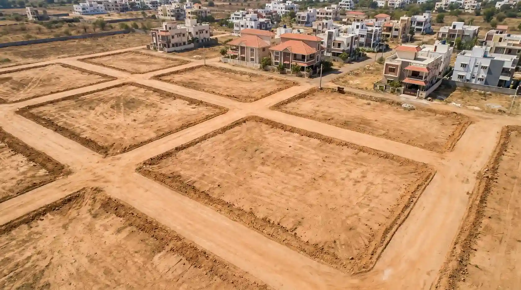 Location advantage of Parawada plots