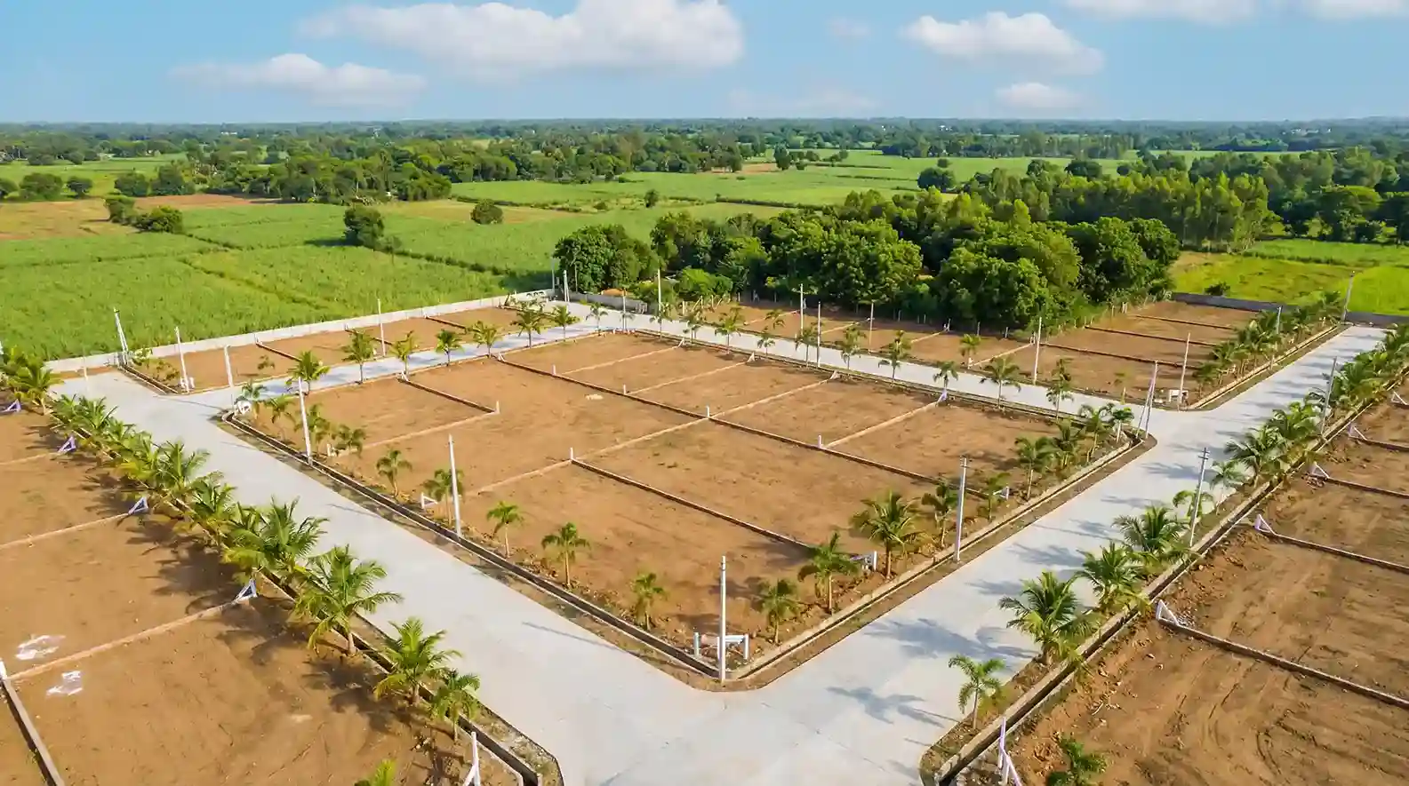 Open Plots in Ponnekallu – CRDA Approved Villa Plots for Sale near Amaravati