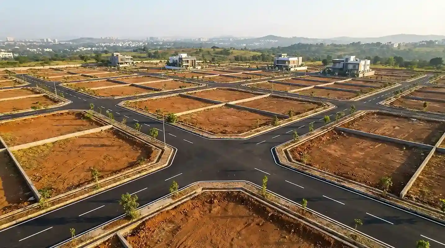 Land for sale in Ranasthalam Pharma City near NH-65 with excellent road connectivity